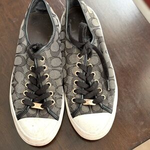 Coach Black and White Casual Sneakers